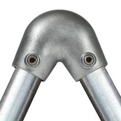 Buiskoppeling Variabel kniestuk 40°-70°