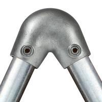 Buiskoppeling Variabel kniestuk 40° - 70°-E / 48,3 mm Buiskoppeling Variabel kniestuk 40° - 70°-E / 48,3 mm