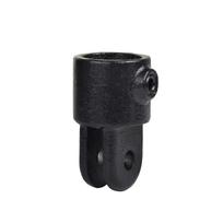 Buiskoppeling Huls t.b.v. scharnierstuk - zwart-B / 26,9 mm