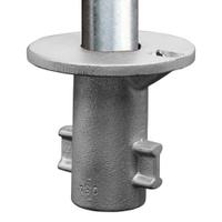 Karton Rohrverbinder Straßensockel-F / 60,3 mm (3 Stück)