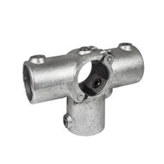 Buiskoppeling Open klapbaar T-Stuk met zij-uitgang