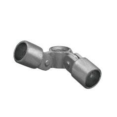 Buiskoppeling Dubbel scharnierstuk 90°