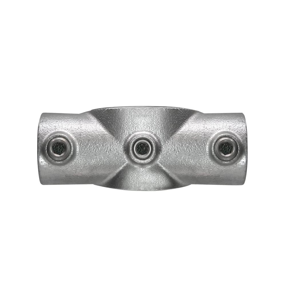Buiskoppeling Kruisstuk in 1 vlak voor helling 0° - 11°-E / 48,3 mm