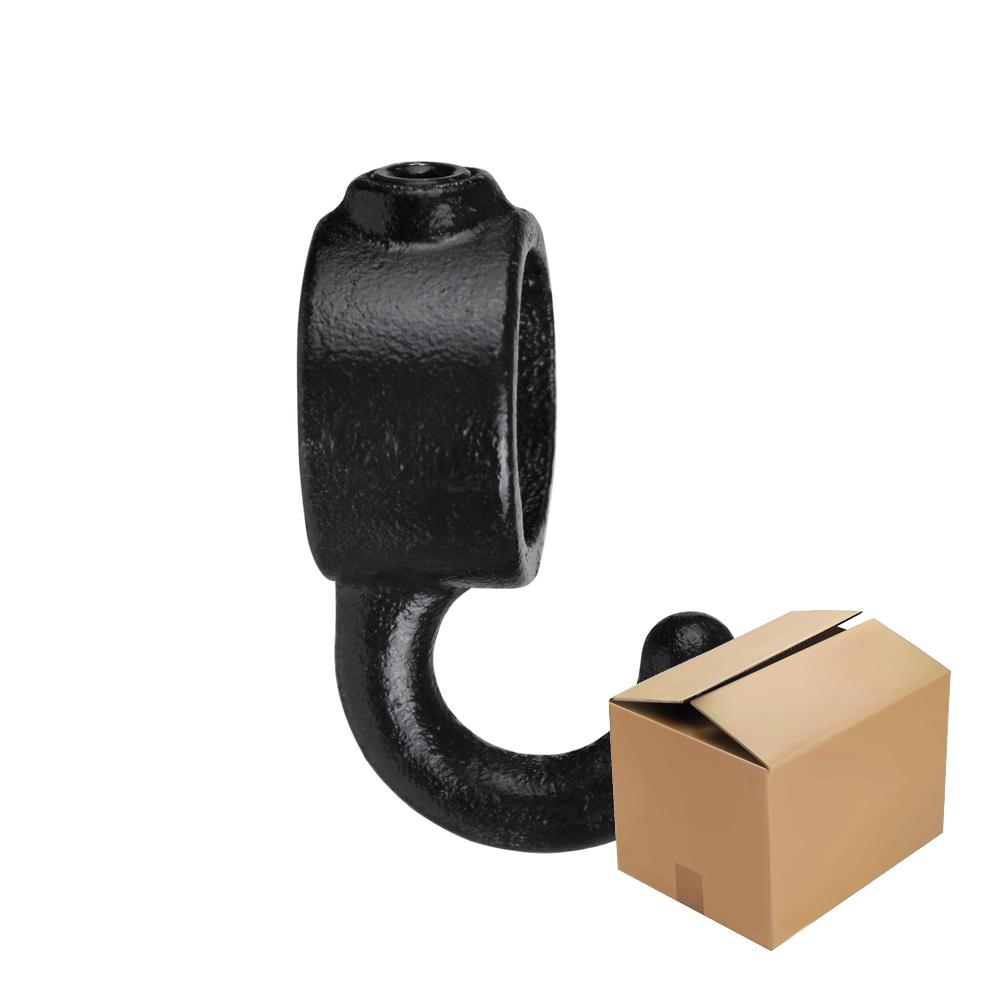 Doos Haak - zwart-E / 48,3 mm (100 stuks)