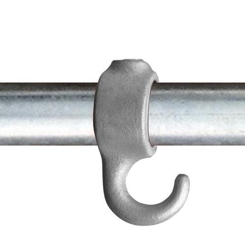 Rohrverbinder Stellring mit Haken-E / 48,3 mm