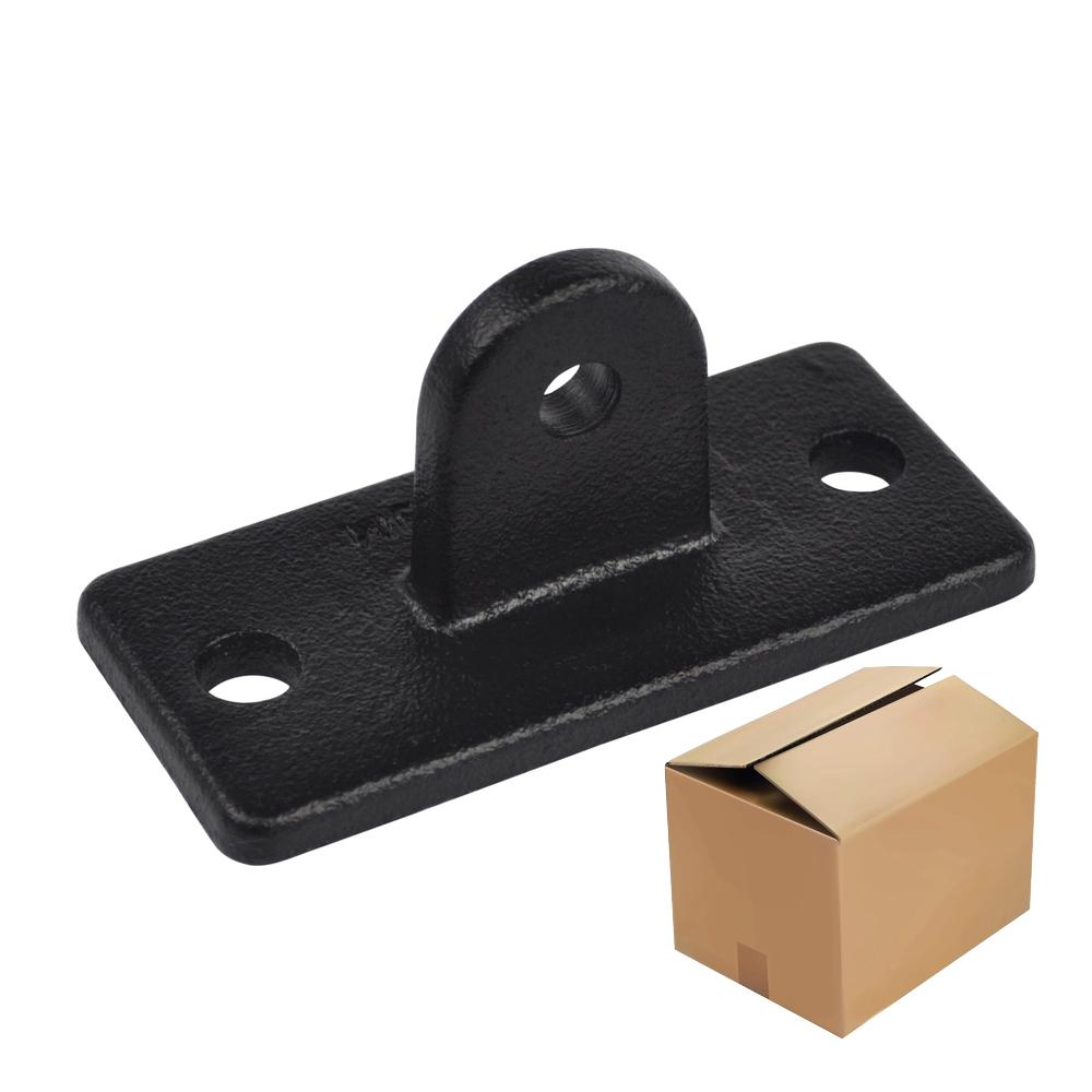 Karton Rohrverbinder Gelenkfußhalter - Schwarz (50 Stück) Karton Rohrverbinder Gelenkfußhalter - Schwarz (50 Stück)
