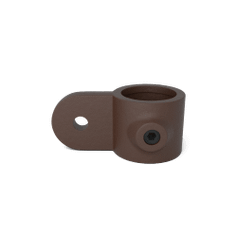 Buiskoppeling Oogdeel scharnierstuk - vintage bruin