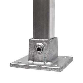 Doos Vierkante voetplaat - vierkant