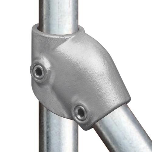 Karton Rohrverbinder T-Stück kurz verstellbar-D / 42,4 mm (30 Stück)