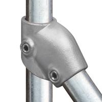 Karton Rohrverbinder T-Stück kurz verstellbar-D / 42,4 mm (30 Stück)