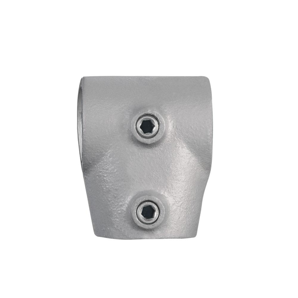 Buiskoppeling Kort T-stuk - variabele hoek 0° - 11°-E / 48,3 mm