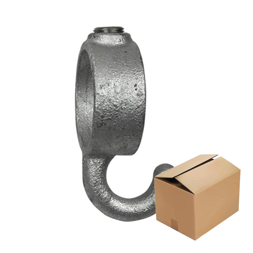 Karton Rohrverbinder Stellring mit Haken-B / 26,9 mm (160 Stück)