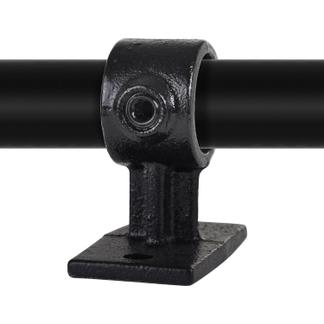 Rohrverbinder Handlaufhalterung - Schwarz-C / 33,7 mm