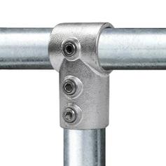 Rohrverbinder Kurzes T-Stück lang-D / 42,4 mm