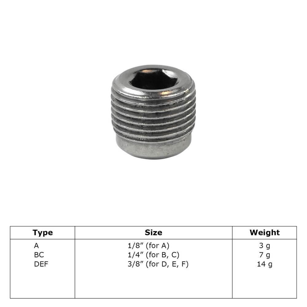 Buiskoppeling Stelschroef-BC / 26,9 mm en 33,7 mm